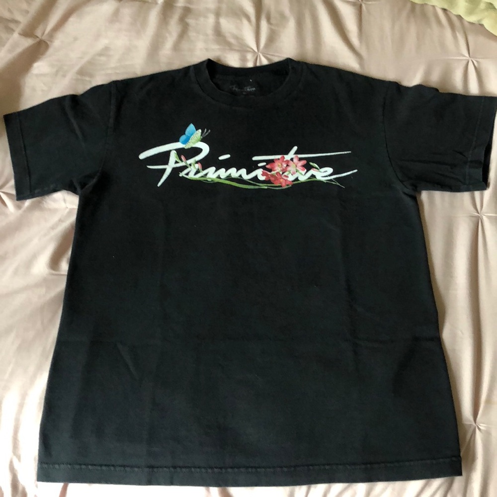 Primitive tee (butterfly design)